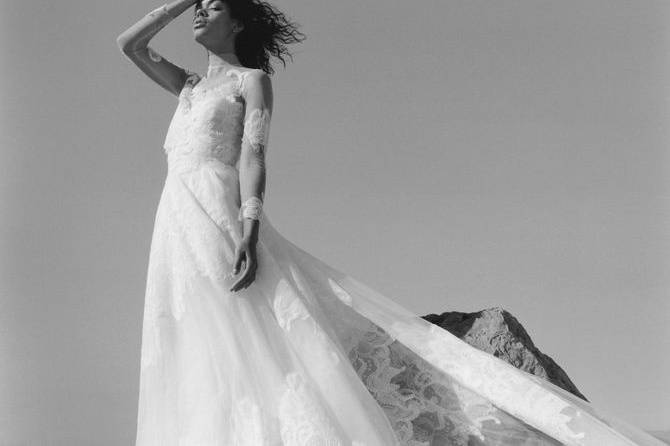 Intricate lace patterns