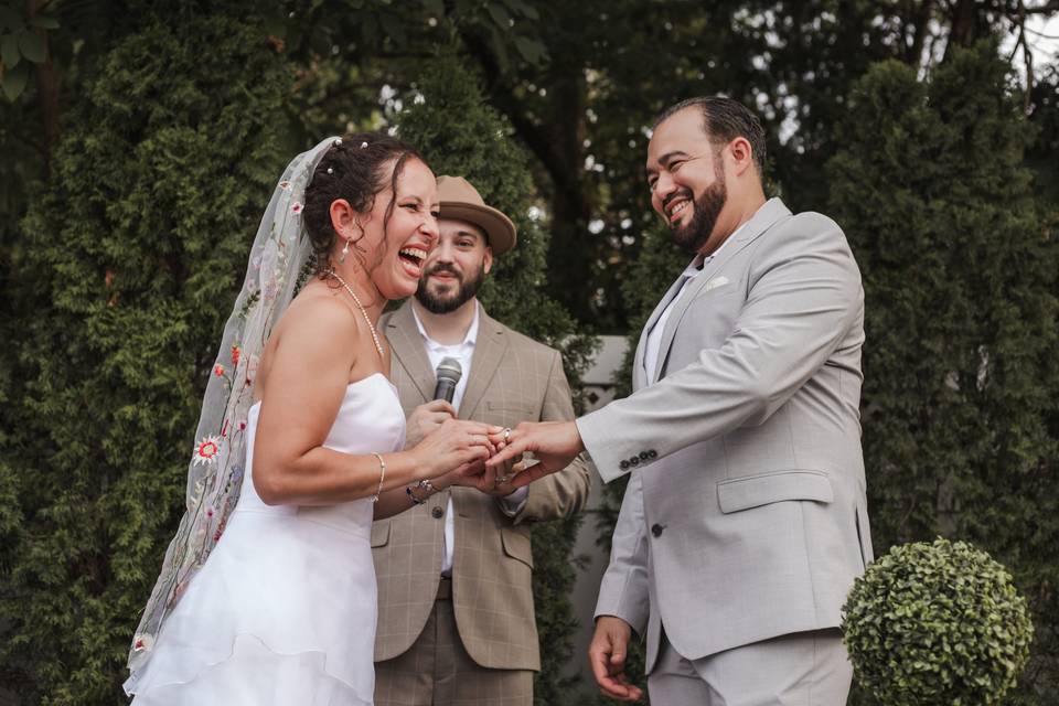 DJ Luminary as Officiant