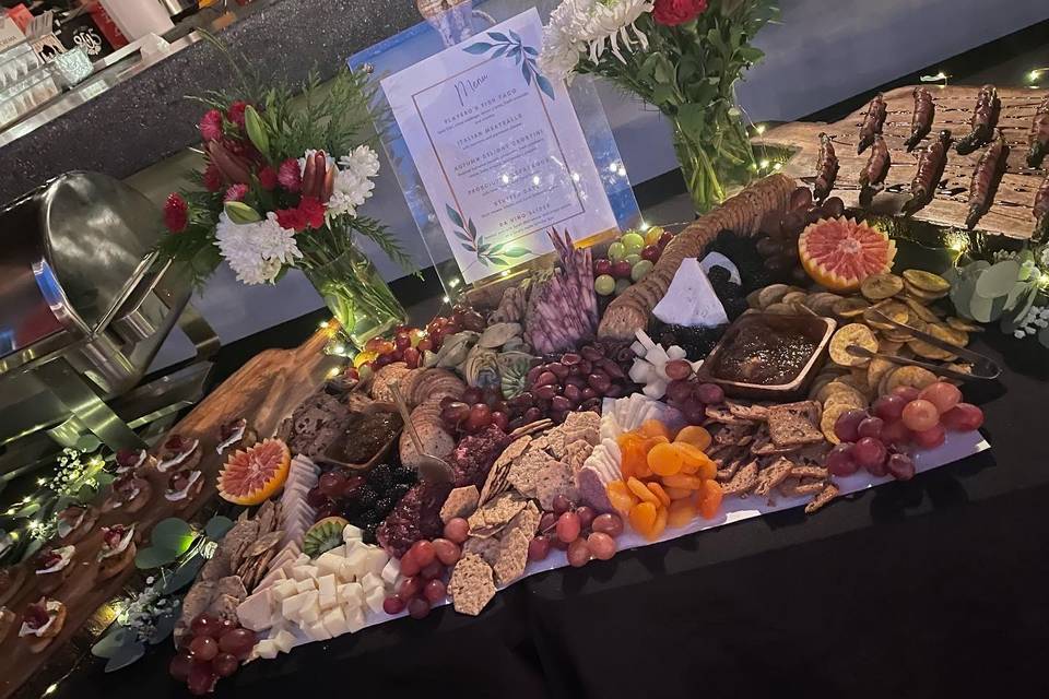 Wedding grazing table