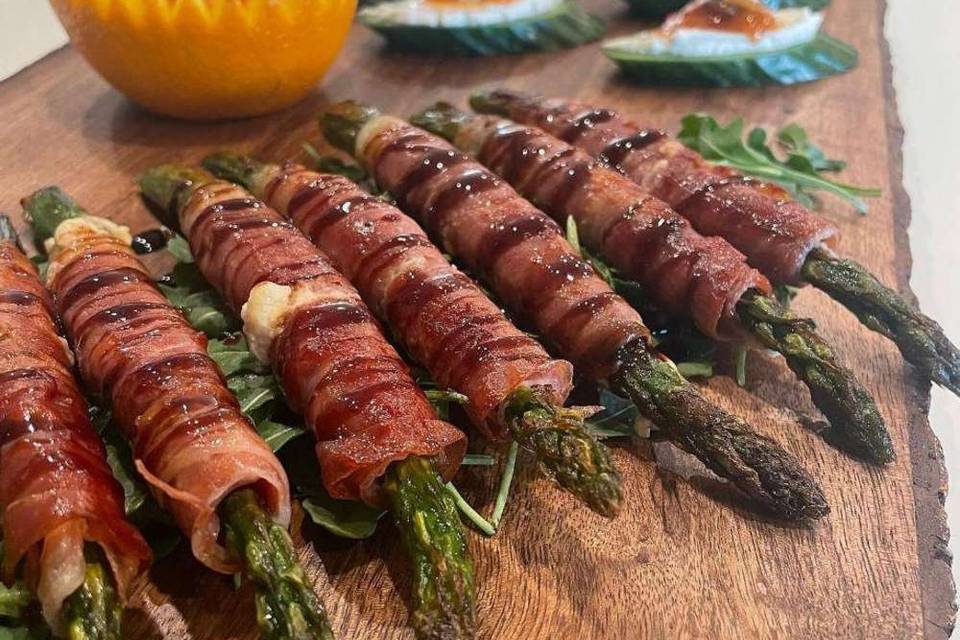 Prosciutto asparagus