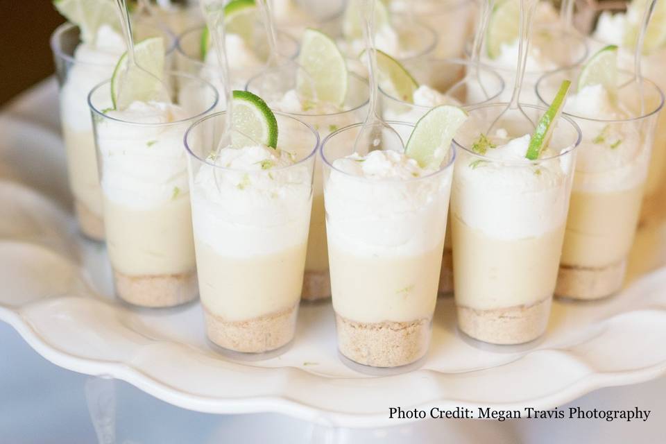 Key Lime Pie Shooters