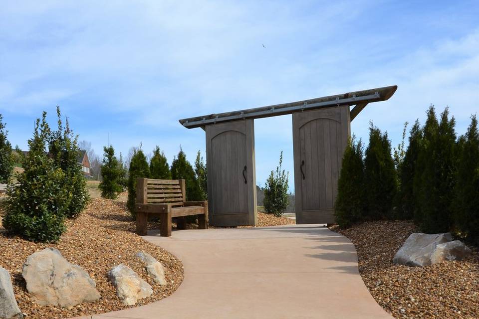 Bride's entrance