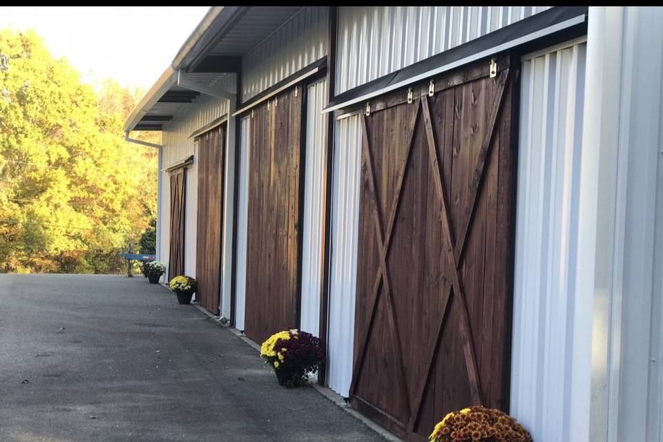 Mahogany Barndoors