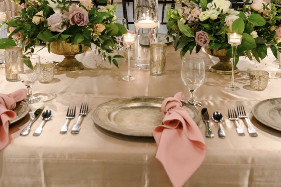 Elegant centerpieces