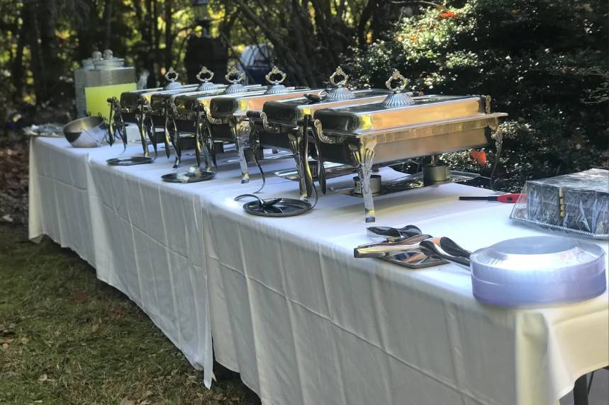 Voted best catering