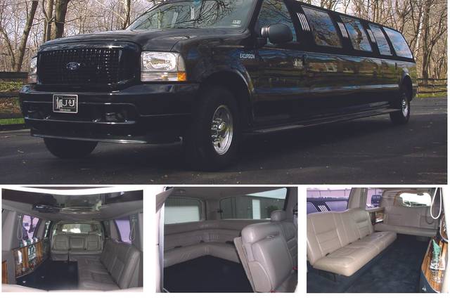 Ultra Stretch Limousines - Black – J&J Luxury Transportation Services