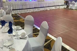 Reception hall dance floor