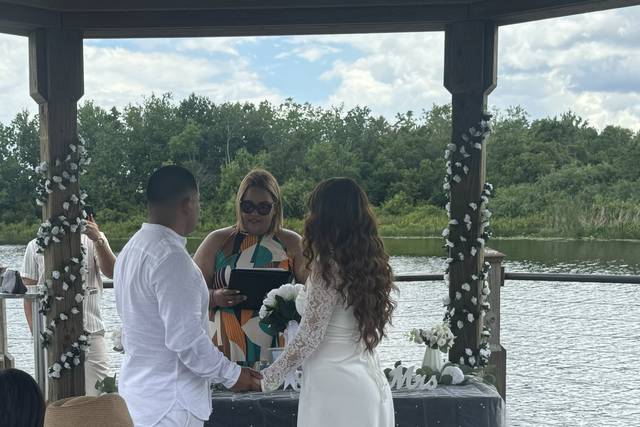 Intimate elopement