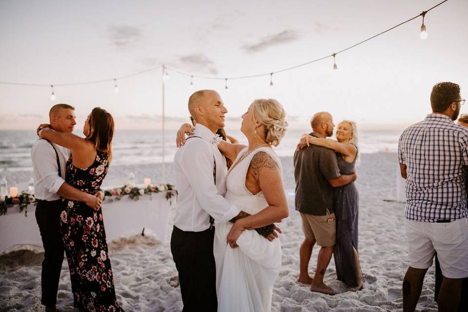 Beach Reception