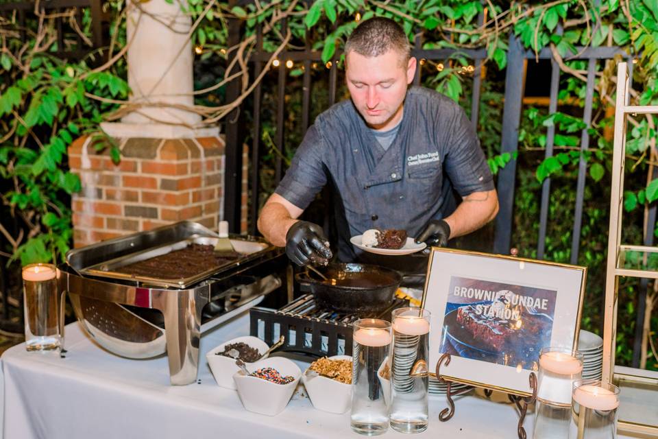 Brownie Sundae Station