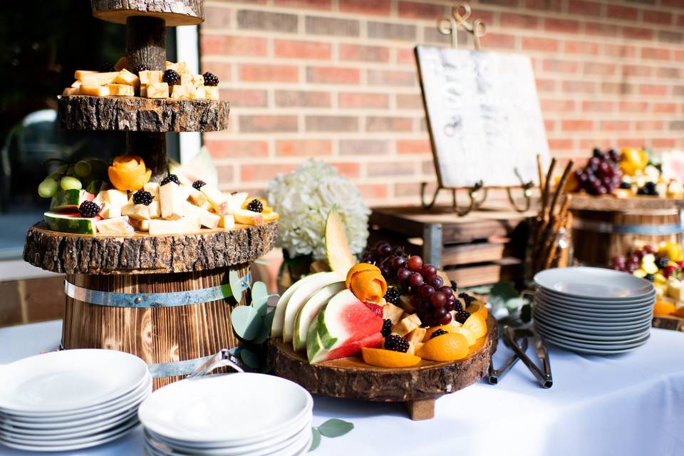 Fruit & Cheese Display