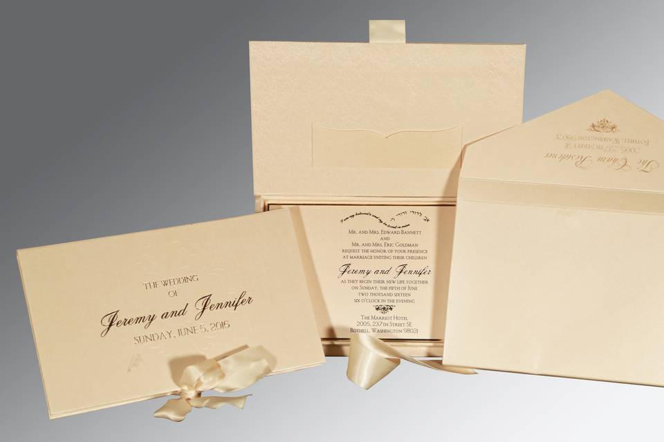 Custom Boxed Invitations