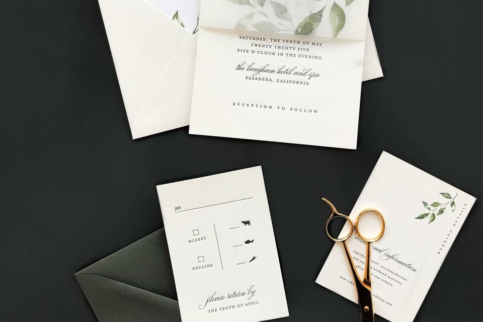 Wedding Envelopes & Calligraphy Guest Addressing » Hyegraph Invitations &  Calligraphy