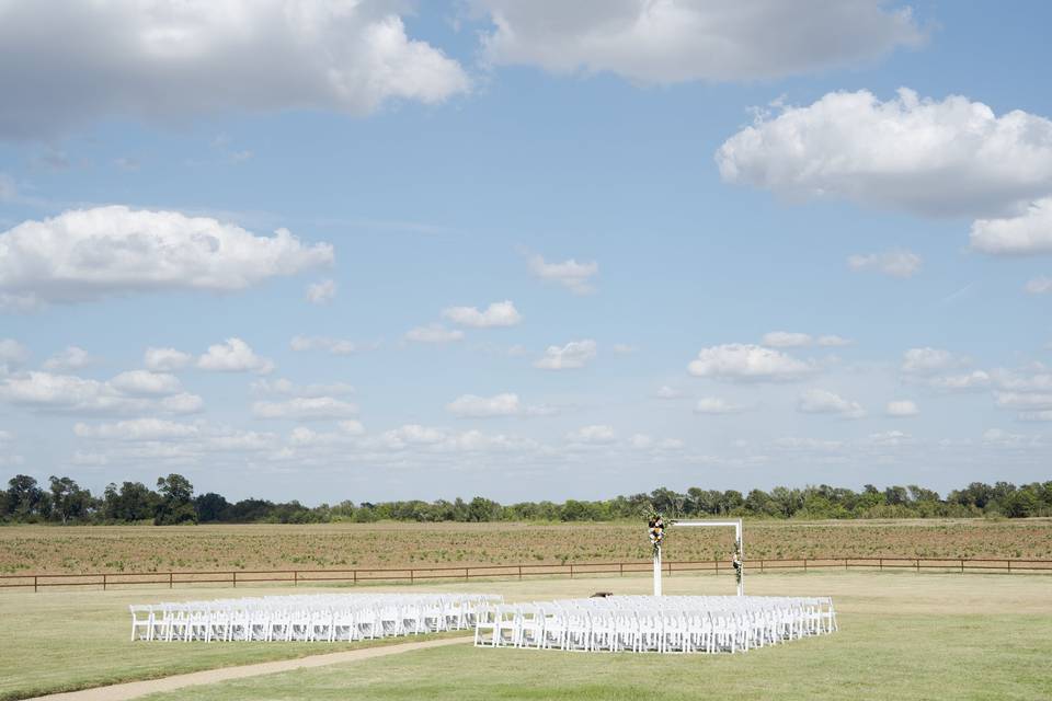 Ceremony site