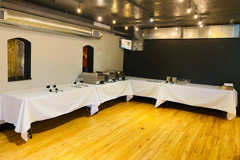 Catering tables