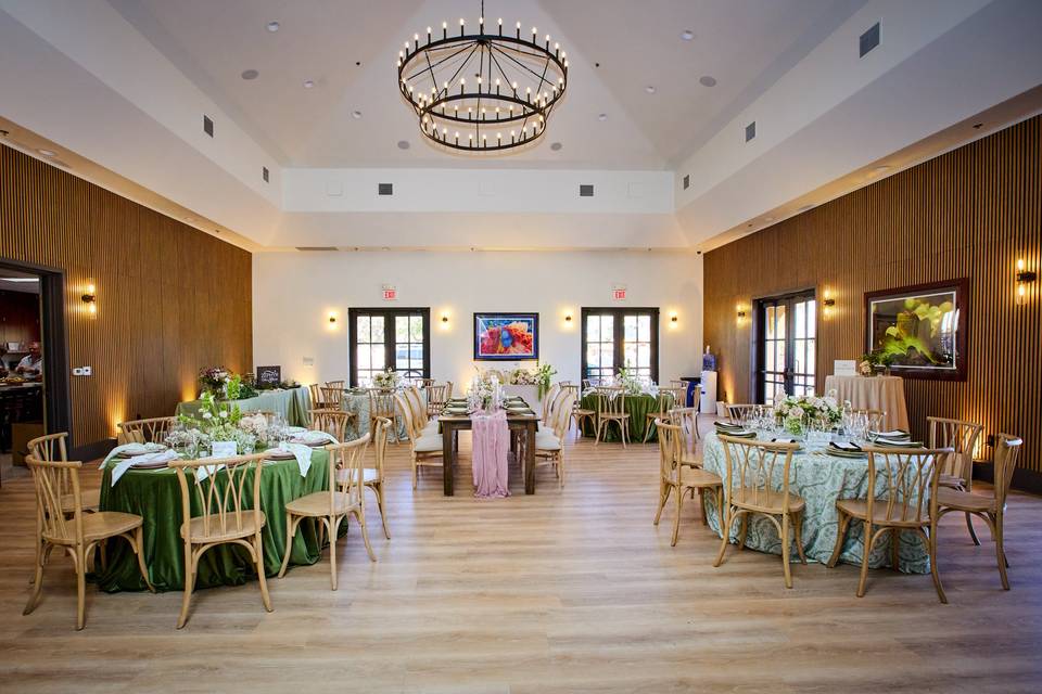 Romantic Grape Arbor ceremony