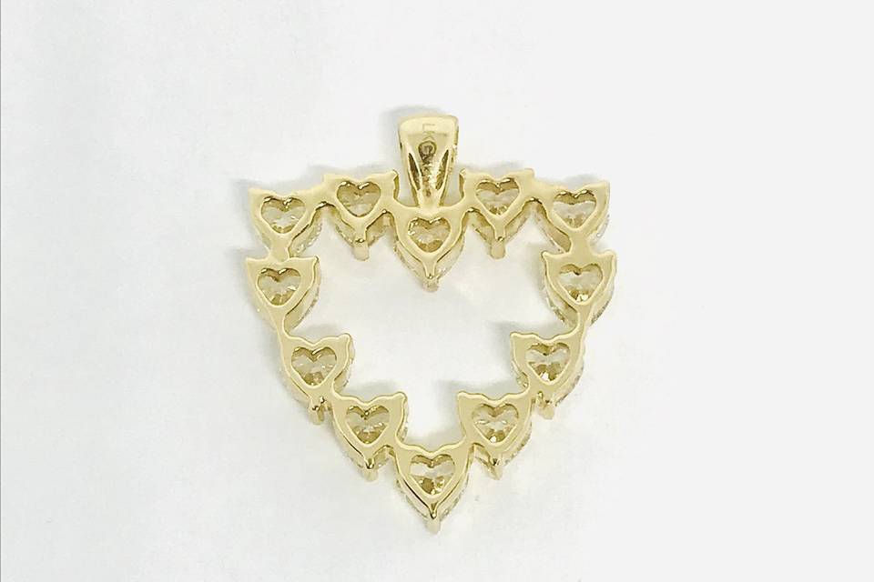 Heart of Hearts Pendant (back)