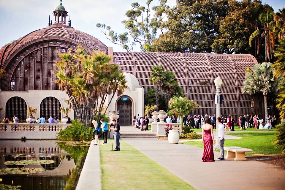 Ceremony site/cocktail hour