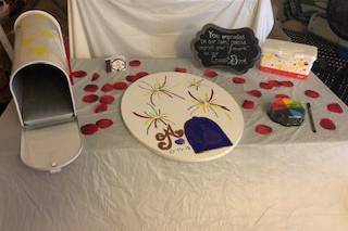 Welcome table