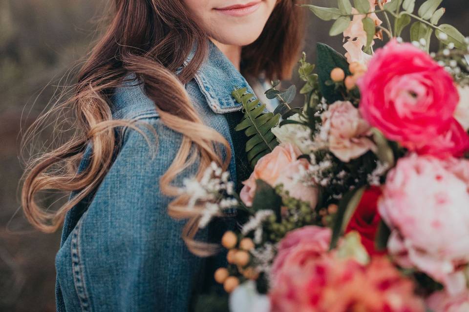 Boho bride