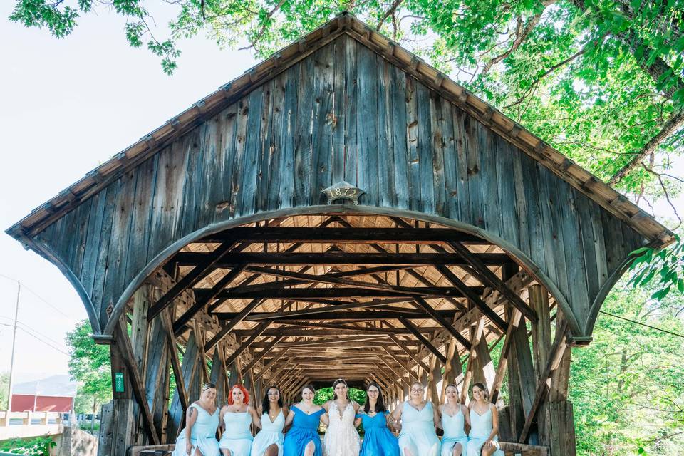 Sammy and her bridesmaids