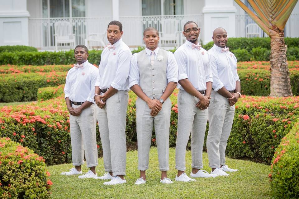 The groomsmen