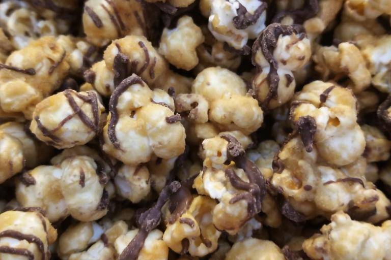 Caramel Popcorn with Chocolate