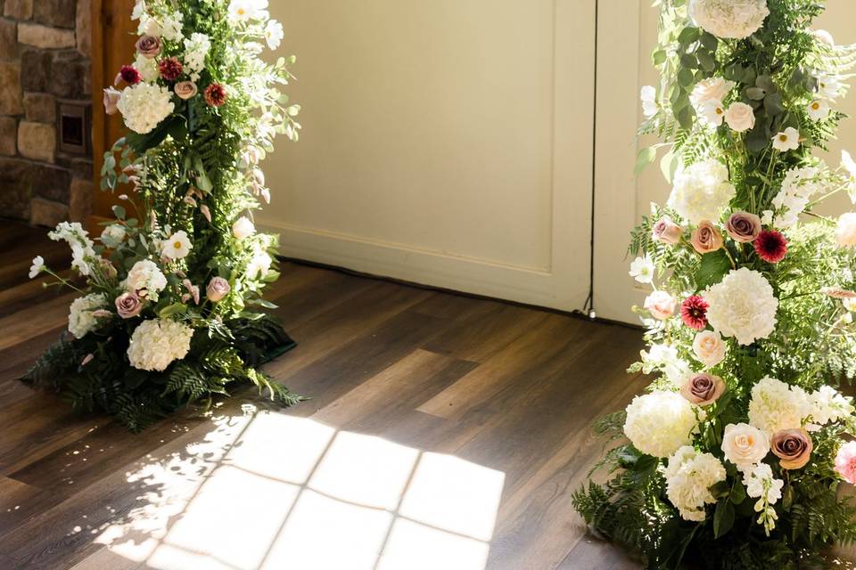 Indoor Ceremony Arch