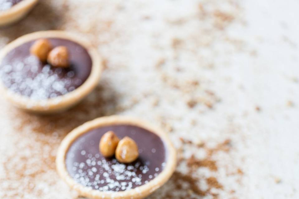 Chocolate Hazelnut Tarts
