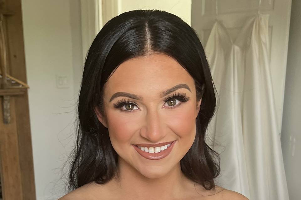 Spray tan + Makeup bride