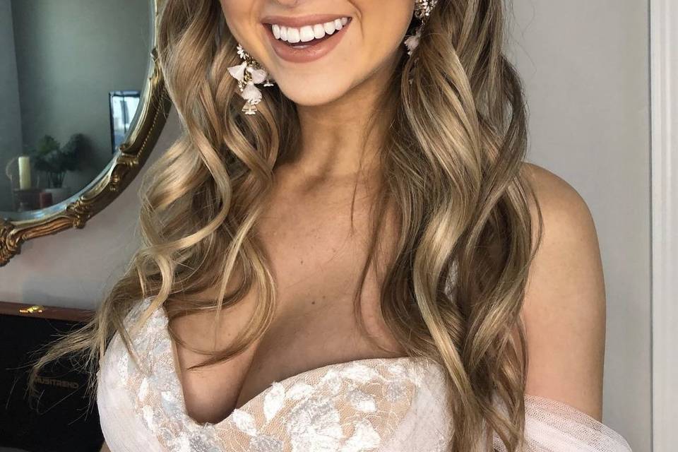 Spray tan + Makeup bride