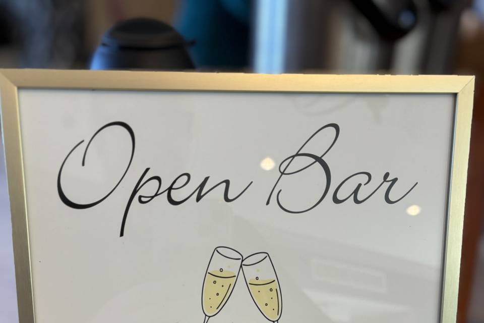 Bar Menu