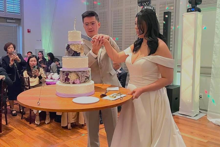 Cake Cutting in Ballroom