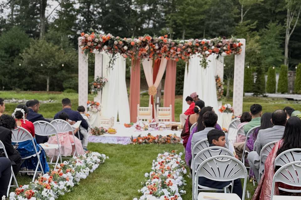 Outdoor Wedding Ceremony