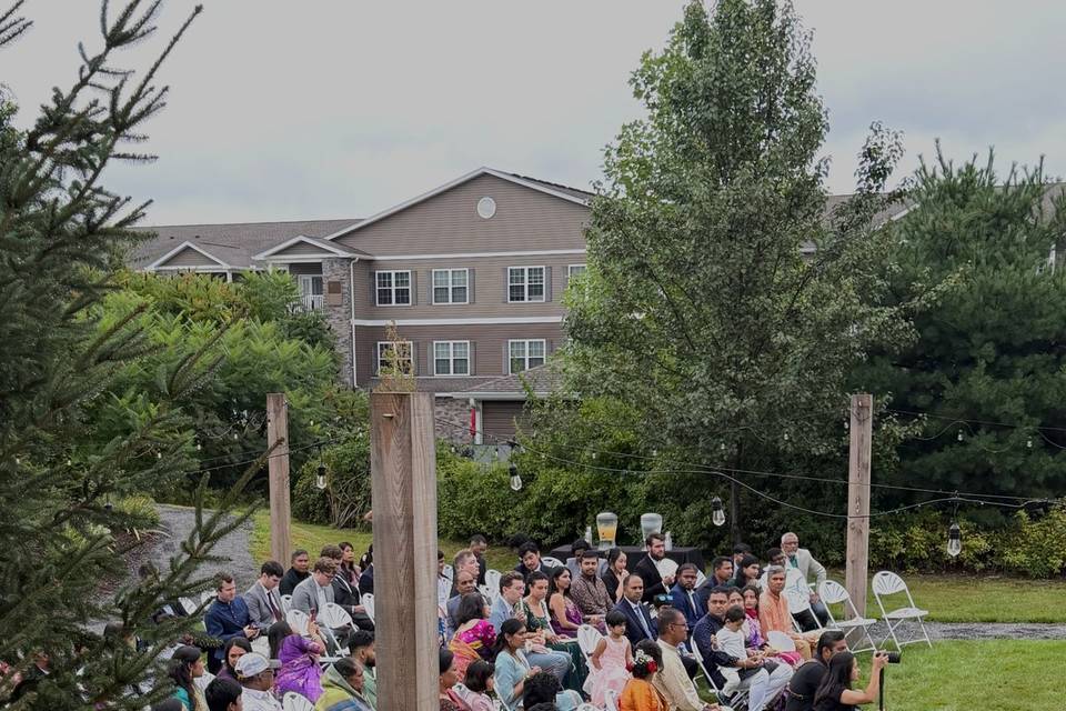 Outdoor Wedding Ceremony