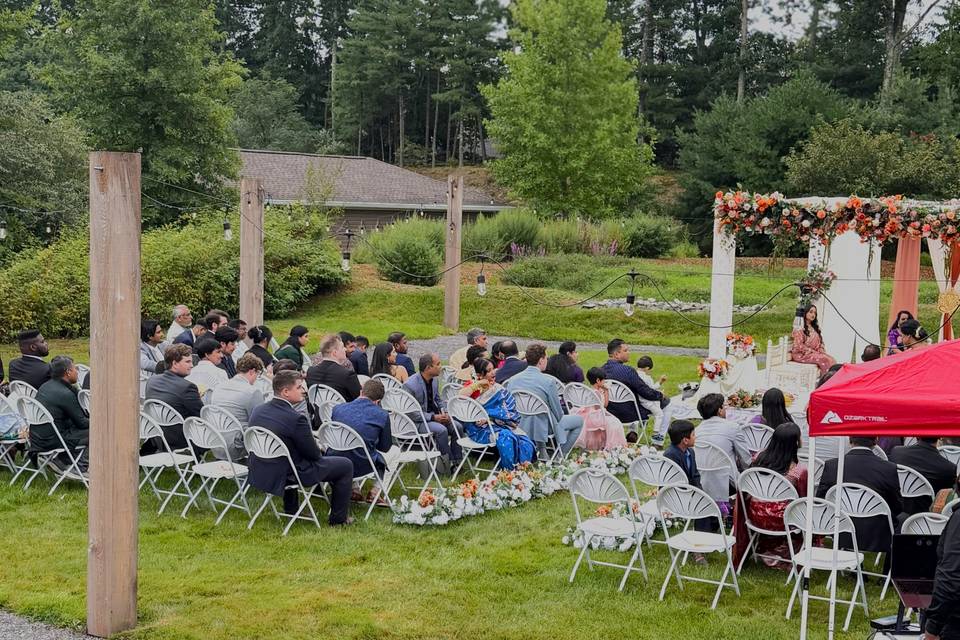 Outdoor Wedding Ceremony