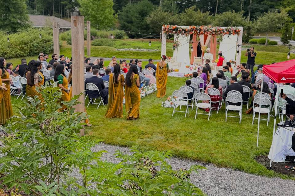 Outdoor Wedding Ceremony