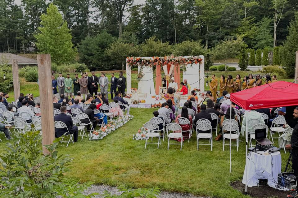 Outdoor Wedding Ceremony