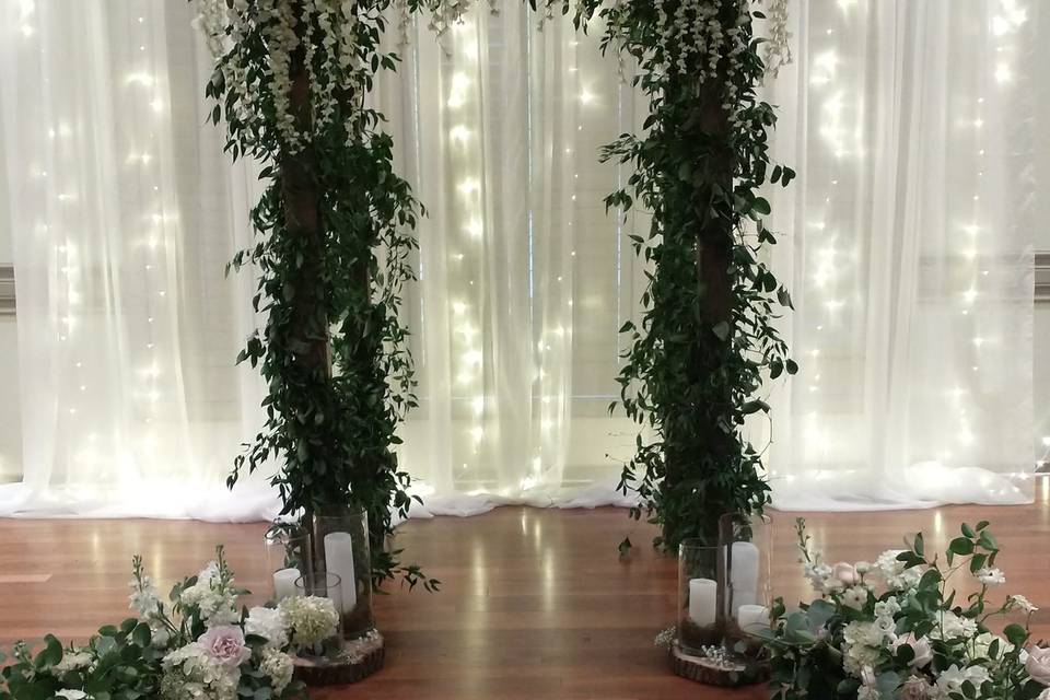 Wedding arch, Grand Ballroom