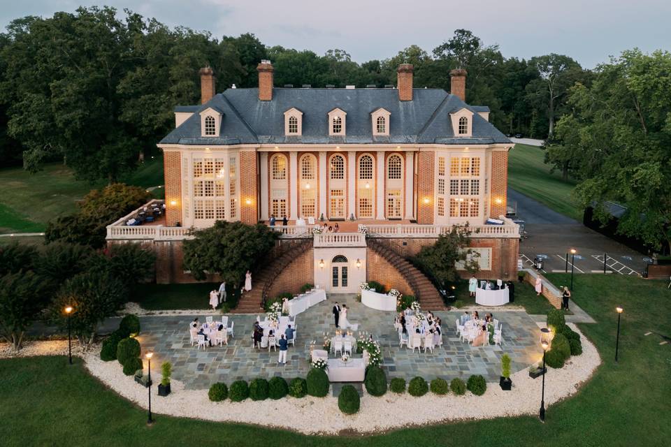 Aerial view of the Estate
