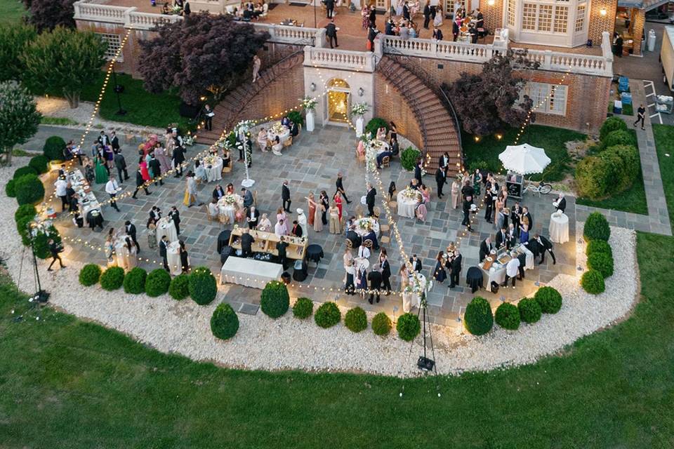 Aerial view of the Estate