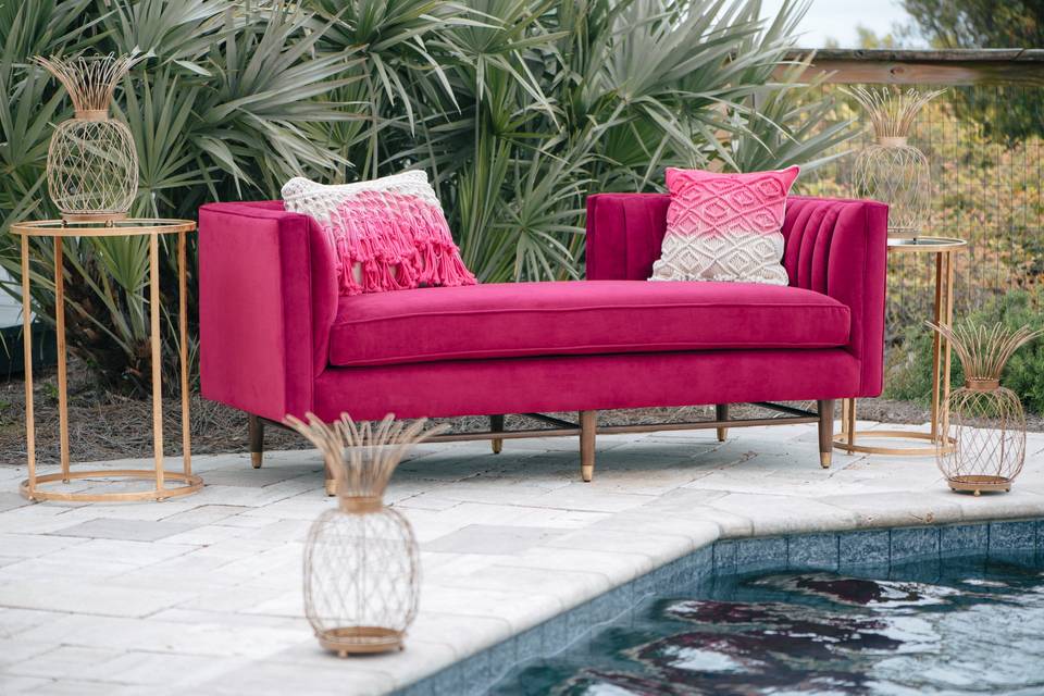 Boho Lounge Pool Side