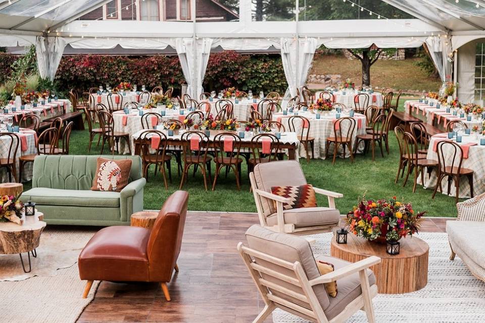 Mixed furniture rental