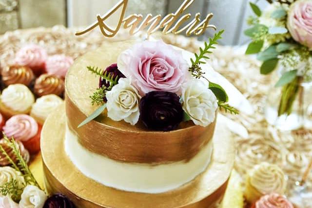 Gold & Ivory 2 Tier