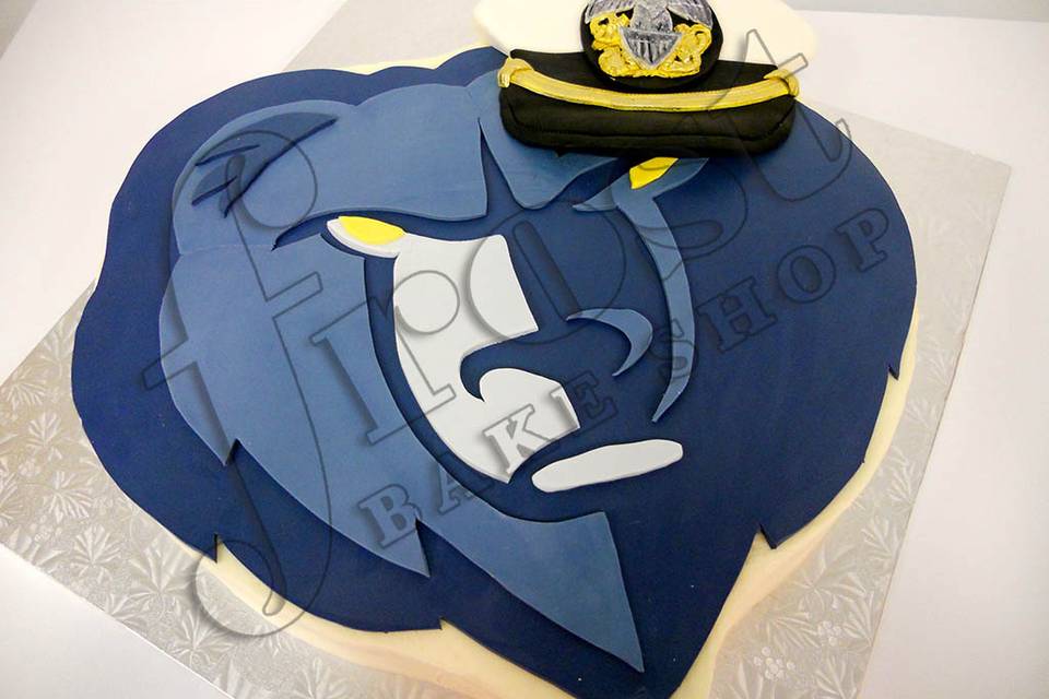 Capt Grizzlies Groom's Cake