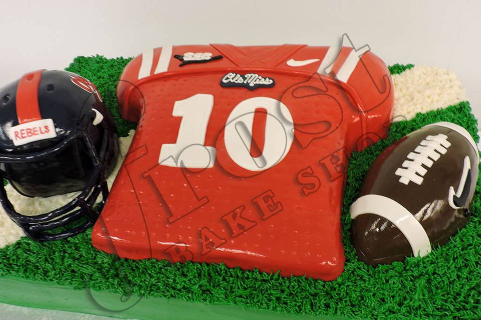 Jersey Groom's Cake