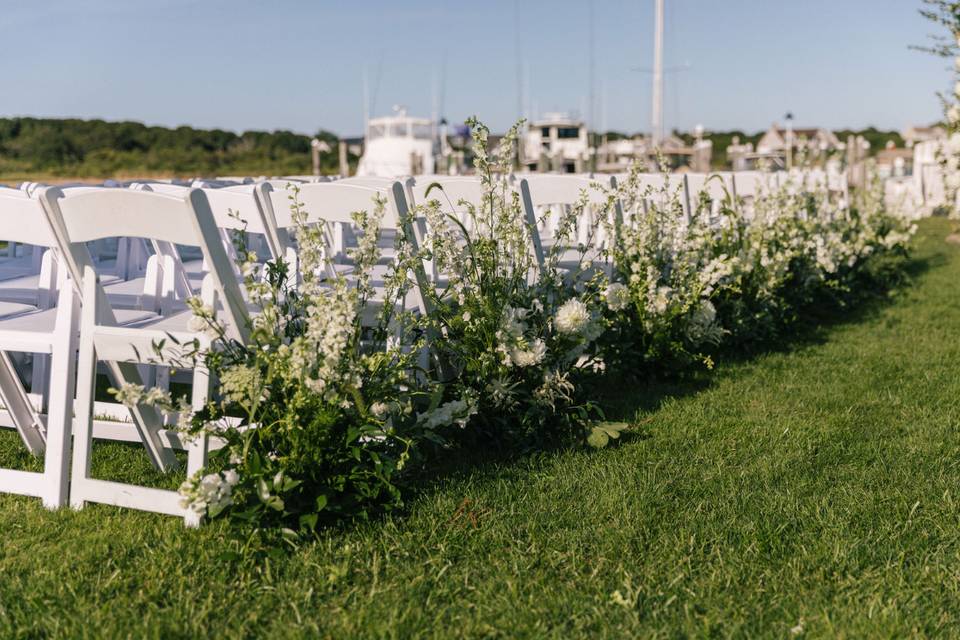 Ceremony on Lawn