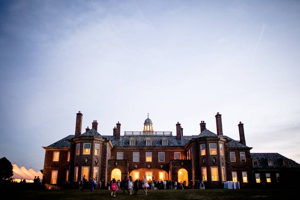 Great House at dusk