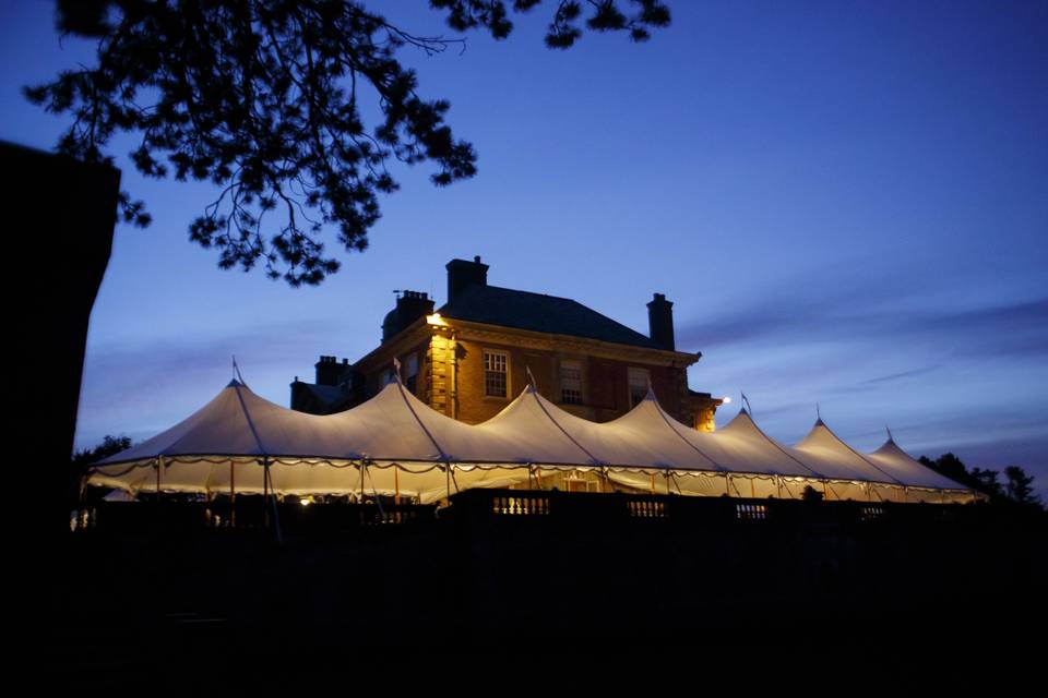 Great house and tent