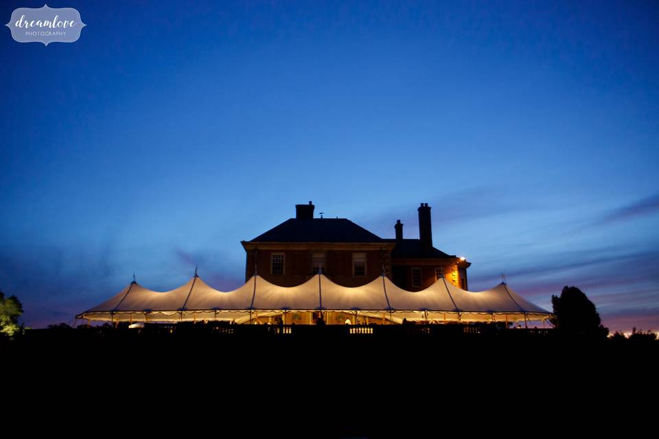 Great House and tent